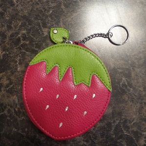 Strawberry coin purse